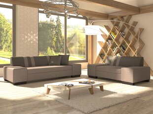 Комплект мягкой мебели 2+3 Porto, серый цена и информация | Комплекты мягкой мебели | hansapost.ee