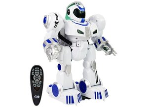 Interaktiivne robot K4 puldiga, valge цена и информация | Игрушки для мальчиков | hansapost.ee