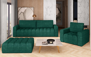 Pehme mööbli komplekt NORE Lazaro 18, roheline цена и информация | Комплекты мягкой мебели | hansapost.ee