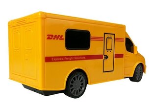 Kaugjuhitav DHL Truck helide ja tuledega цена и информация | Игрушки для мальчиков | hansapost.ee