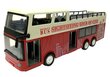 Kahekorruseline buss puldiga 1:18 hind ja info | Mänguasjad poistele | hansapost.ee