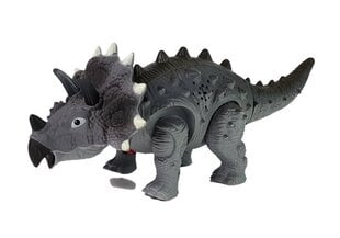 Heli- ja valgusefektidega liikuv dinosaurus Triceratops цена и информация | Игрушки для мальчиков | hansapost.ee