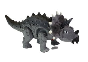 Heli- ja valgusefektidega liikuv dinosaurus Triceratops hind ja info | Mänguasjad poistele | hansapost.ee