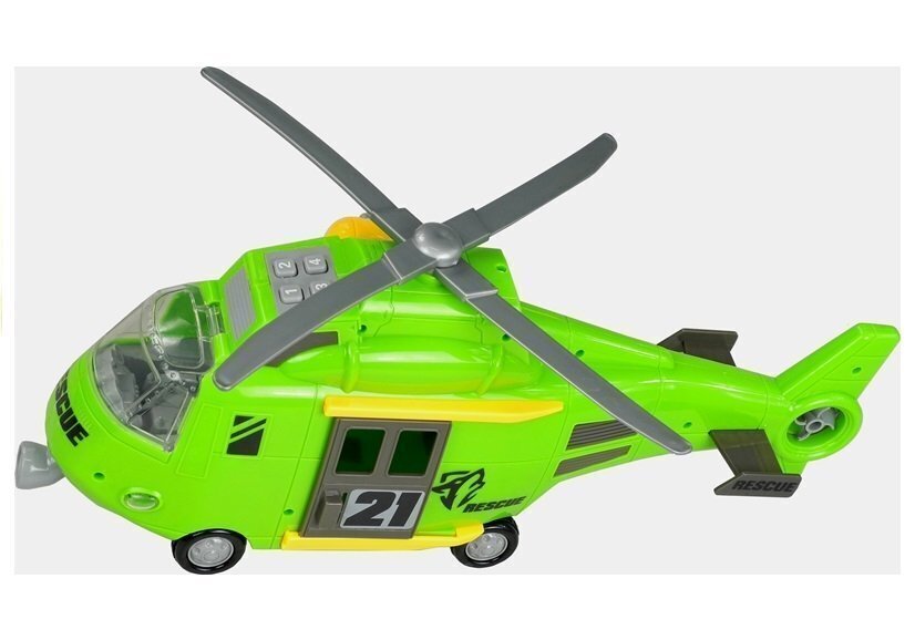 Päästehelikopter helide ja tuledega цена и информация | Mänguasjad poistele | hansapost.ee