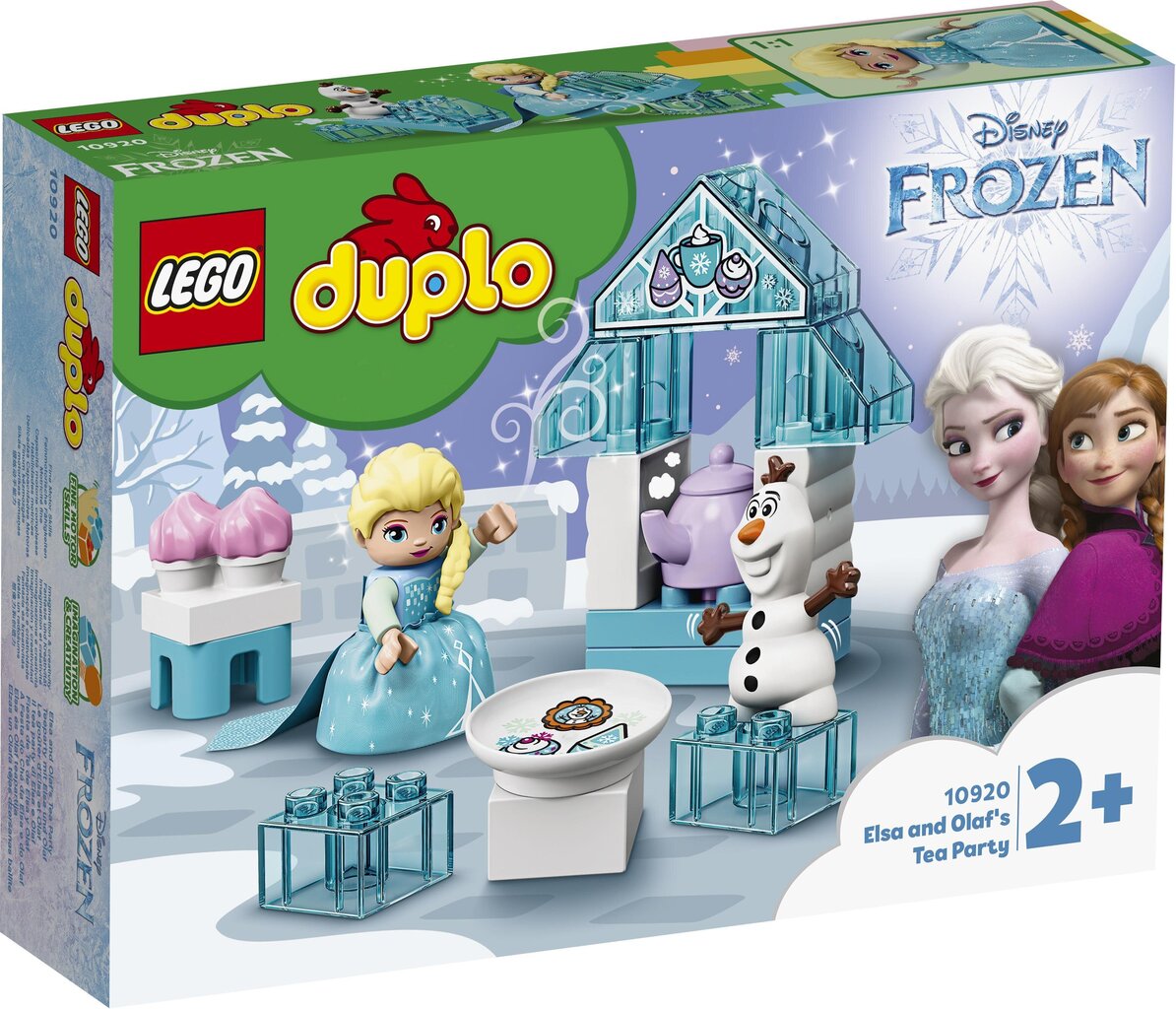10920 LEGO® DUPLO Elsa ja Olafi teekann цена и информация | Klotsid ja konstruktorid | hansapost.ee