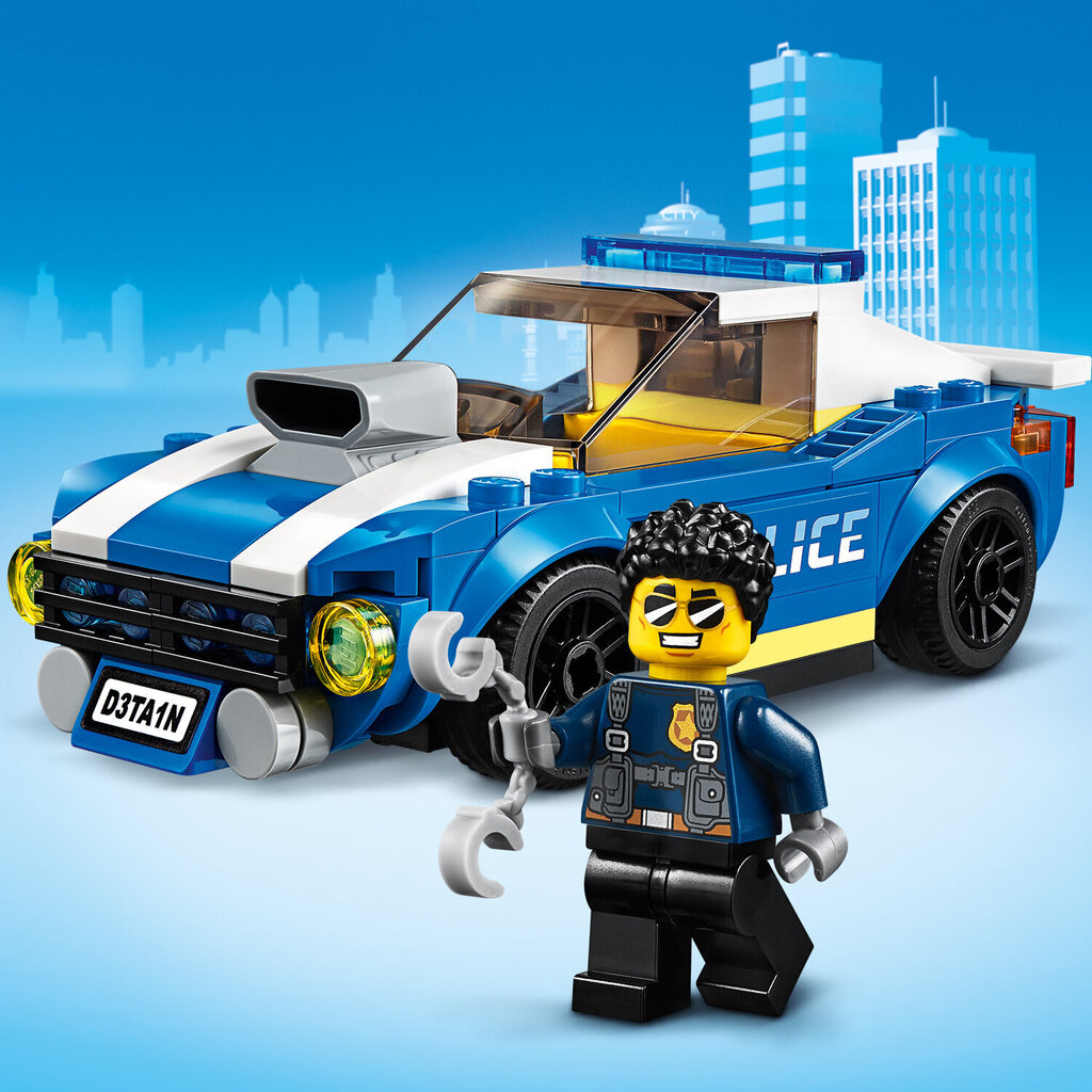 60242 LEGO® City Maanteepolitseipeatus цена и информация | Klotsid ja konstruktorid | hansapost.ee