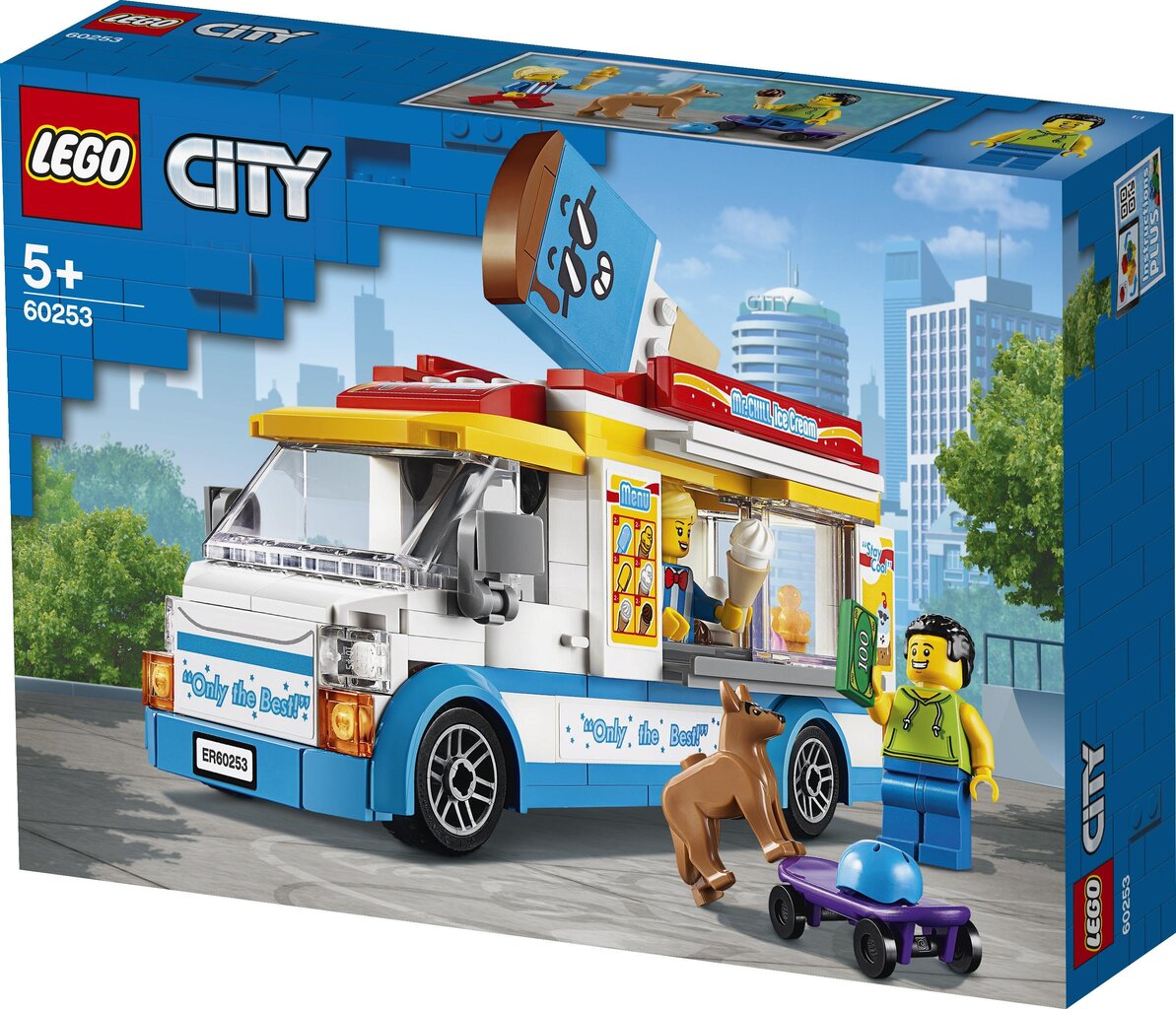 60253 LEGO® City Jäätisebuss hind ja info | Klotsid ja konstruktorid | hansapost.ee
