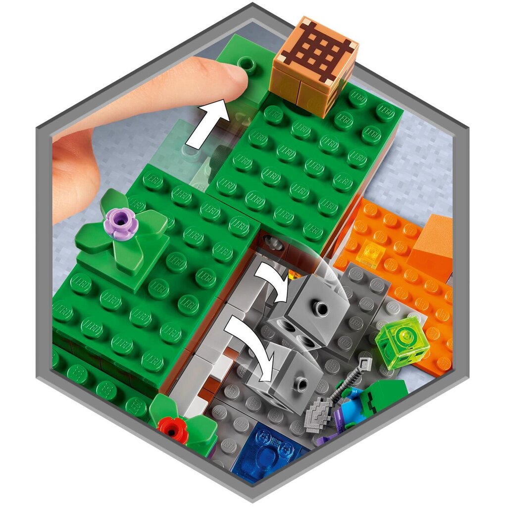 21166 LEGO® Minecraft Mahajäetud kaevandus hind ja info | Klotsid ja konstruktorid | hansapost.ee