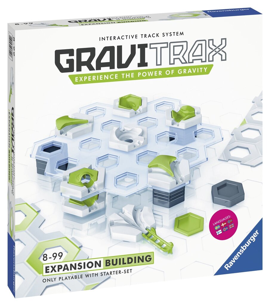 Rööbastee lisaseadmete komplekt Gravitrax Building, 27610 цена и информация | Klotsid ja konstruktorid | hansapost.ee