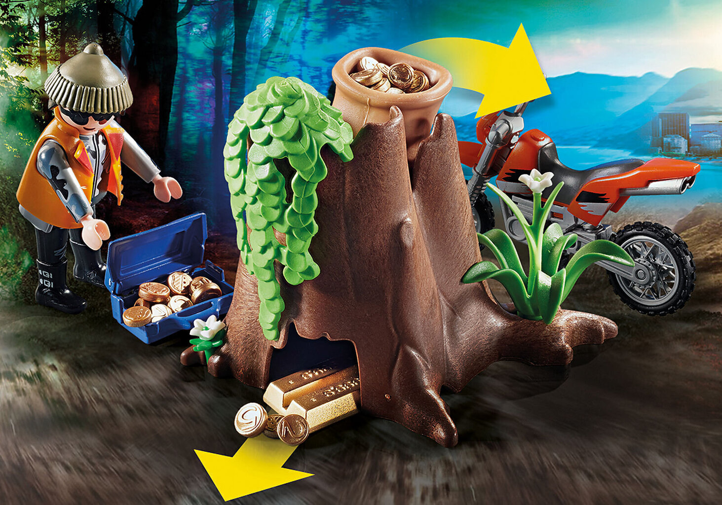 70570 PLAYMOBIL® City Action Politsei missioon maasturiga hind ja info | Klotsid ja konstruktorid | hansapost.ee