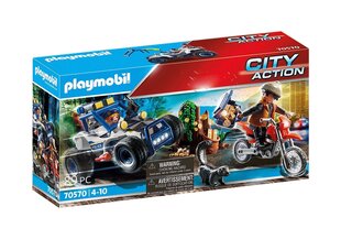 70570 PLAYMOBIL® City Action Politsei missioon maasturiga цена и информация | Конструкторы и кубики | hansapost.ee