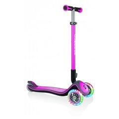 Tõukeratas Globber Elite Deluxe Lights, roosa, 444-410 price and information | Scooters | hansapost.ee