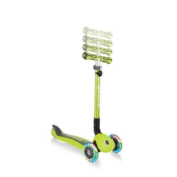 Laste tõukeratas Globber GO UP Deluxe Lights Lime Green price and information | Tõukerattad | hansapost.ee