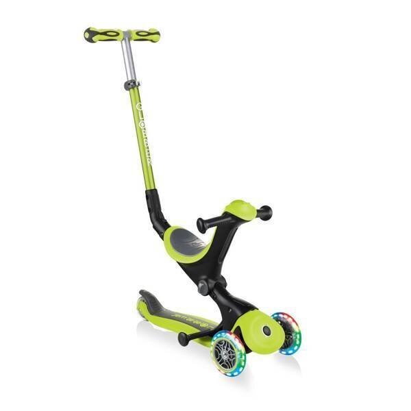 Laste tõukeratas Globber GO UP Deluxe Lights Lime Green hind ja info | Tõukerattad | hansapost.ee