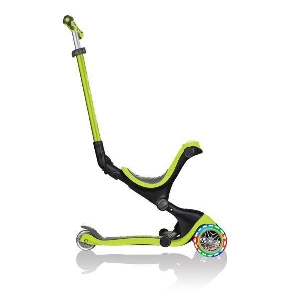 Laste tõukeratas Globber GO UP Deluxe Lights Lime Green hind ja info | Tõukerattad | hansapost.ee