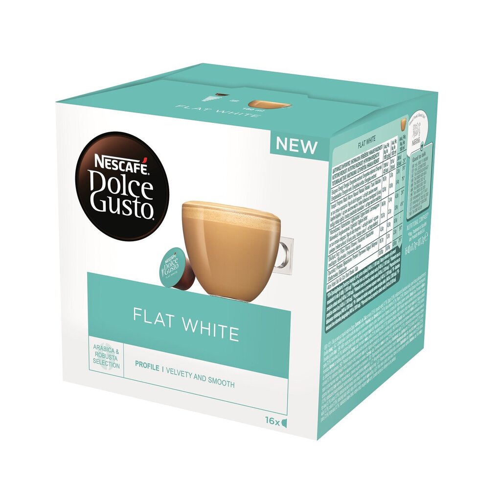 Kohvikapslid Dolce Gusto Flat White, 16 kaps цена и информация | Kohv ja kakao | hansapost.ee