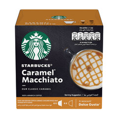 Kohvikapslid STARBUCKS Caramel Macchiato by NESCAFÉ DOLCE GUSTO, 12 kapslit hind ja info | Kohv ja kakao | hansapost.ee