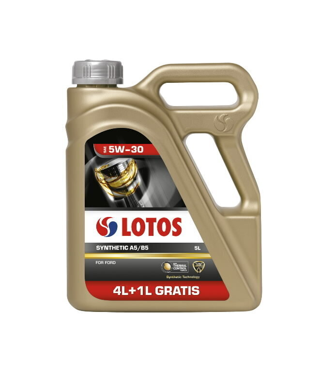 Mootoriõli Lotos Synthetic A5 / B5 5W30 4 + 1 L, Lotos Oil hind ja info | Mootoriõlid | hansapost.ee