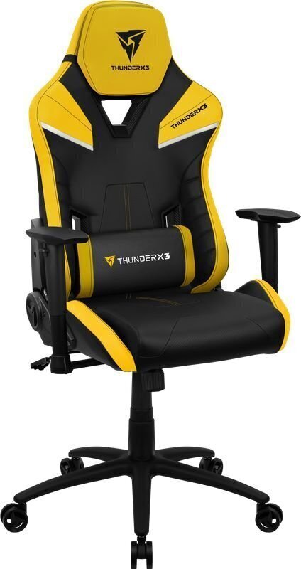 Mänguritool ThunderX3 TC5, must/kollane цена и информация | Kontoritoolid | hansapost.ee