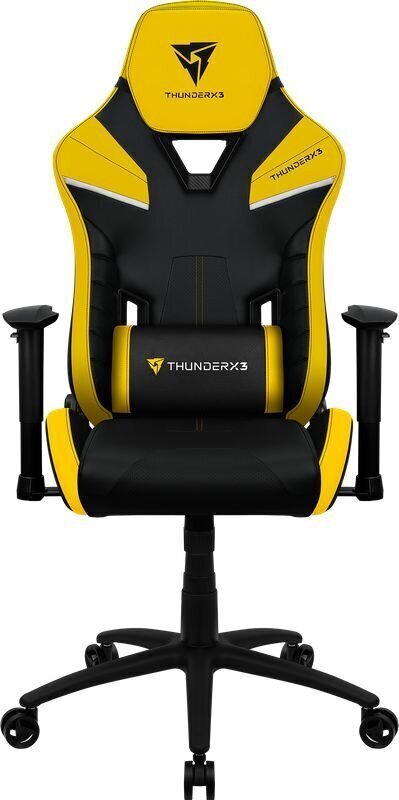 Mänguritool ThunderX3 TC5, must/kollane цена и информация | Kontoritoolid | hansapost.ee