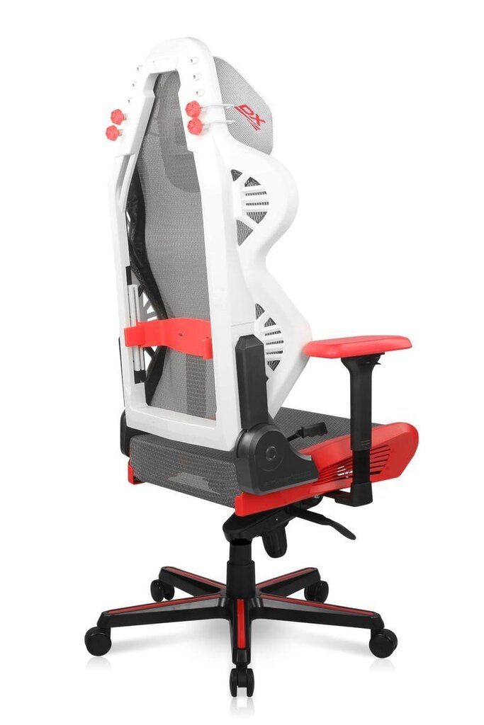 Mänguritool, DXRacer Air R1S-WRNG, must/valge/hall/punane hind ja info | Kontoritoolid | hansapost.ee