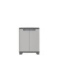 Kapp Linear Base Cabinet, must/hall/tumesinine hind ja info | Kummutid | hansapost.ee