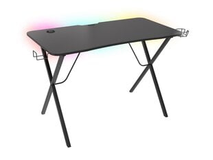 Игровой стол Genesis Holm 200 RGB, черный цена и информация | Детские письменные столы | hansapost.ee