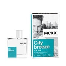 Raseerimisjärgne losjoon Mexx City Breeze meestele 50 ml hind ja info | Dušigeelid ja deodorandid meestele | hansapost.ee