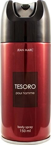 Spreideodorant Jean Marc Tesoro meestele, 150 ml hind ja info | Dušigeelid ja deodorandid meestele | hansapost.ee