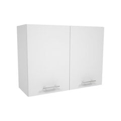 Seinale paigutatav kapp DrewMex, 60 x 80 x 30 cm, valge hind ja info | Köögikapid | hansapost.ee