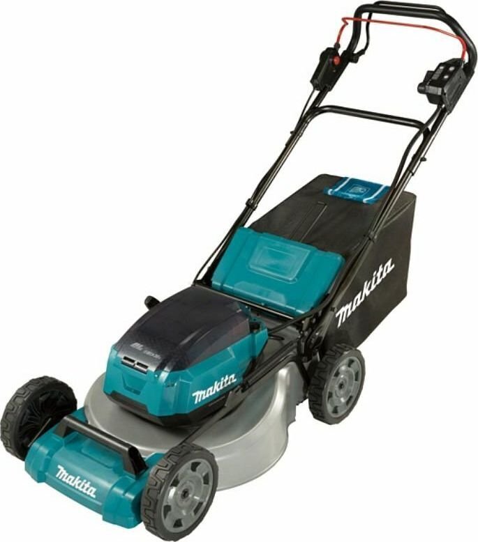 Akumuruniiduk Makita DLM462Z, 4X18V, BL-mootor, 46cm, iseliikuv, 3/1, 35,3kg, metallist korpus (ilma akude ja laadijata) цена и информация | Muruniidukid | hansapost.ee