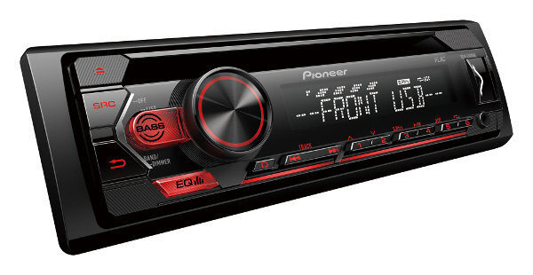 Autoraadio Pioneer, MVH-S120UB RDS raadio koos USB-ga hind ja info | Autoraadiod, multimeedia | hansapost.ee