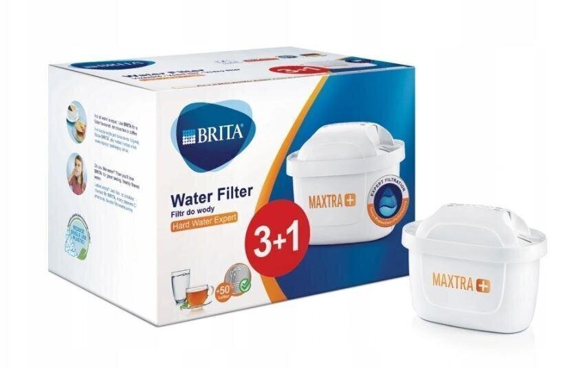 Brita Maxtra+ Hard Water Expert, 3+1 tk цена и информация | Veefilterkannud ja veefiltrid | hansapost.ee