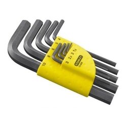 Kuuskant võtmed komplektis Stanley, 1,5-10 mm price and information | Hand tools | hansapost.ee