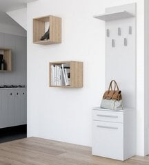 Комплект мебели для прихожей NORE Duo, белый цена и информация | Комплекты в прихожую | hansapost.ee