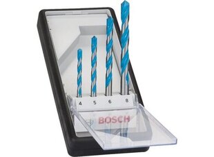 Универсальный набор сверл по бетону Bosch Multiconstruction, 4 шт. цена и информация | Bosch Инструменты | hansapost.ee