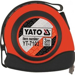 Mõõdulint magnetiga Yato, 3 m hind ja info | Käsitööriistad | hansapost.ee