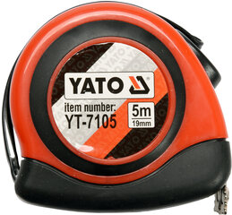 Mõõdulint magnetiga Yato, 5 m hind ja info | Käsitööriistad | hansapost.ee