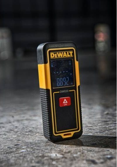 Laserkaugusmõõtja Dewalt 30 m, DW033 цена и информация | Käsitööriistad | hansapost.ee
