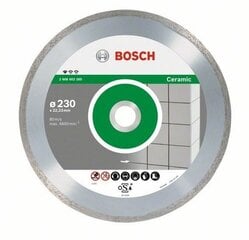 Teemantlõikeketas Bosch Standard for Ceramic, 125mm;22,23mm цена и информация | Механические инструменты | hansapost.ee