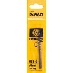 Puur Dewalt HSS 6mm (DT5048-QZ) hind ja info | Käsitööriistad | hansapost.ee