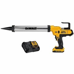 Akuga silikoonipüstol DCE580D1, 300-600ml, 18V / 2,0Ah, DeWalt price and information | Hand tools | hansapost.ee