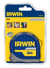 Mõõdulint Irwin 3 m/13 mm, blister hind ja info | Käsitööriistad | hansapost.ee