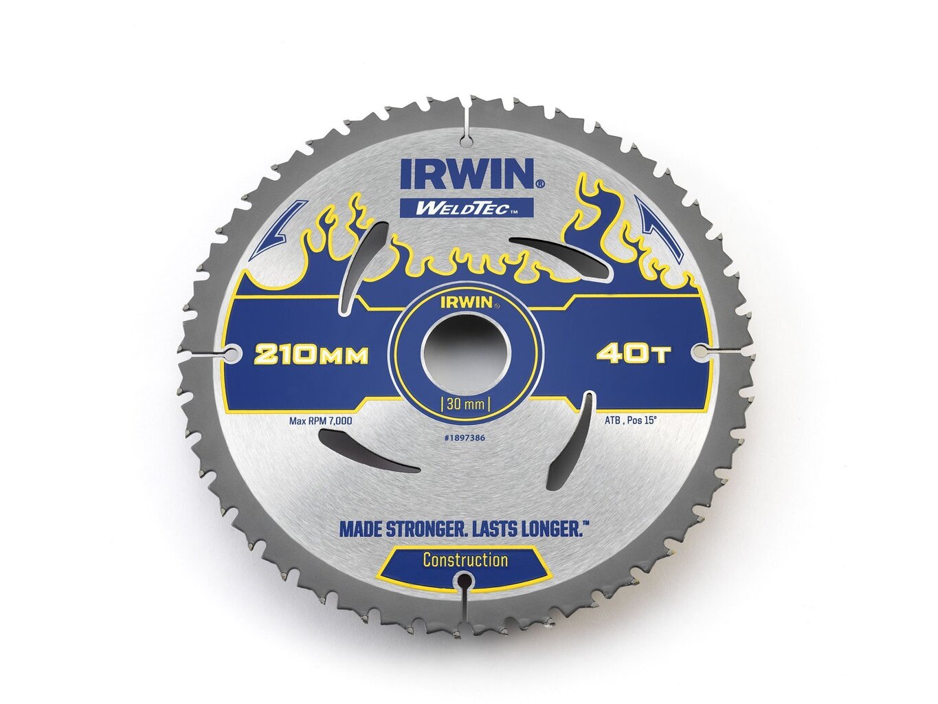 Lõikeketas Irwin Weltec 210x30(20)x40T 2,4 mm ATB hind ja info | Käsitööriistad | hansapost.ee