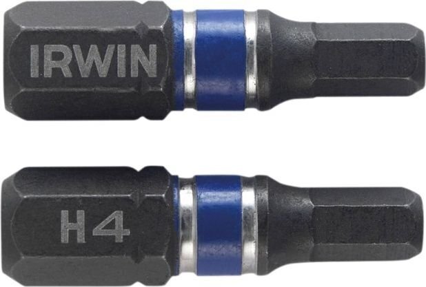 Pöördotsik Irwin HEX4 25 mm, 2 tk. hind ja info | Käsitööriistad | hansapost.ee