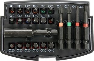 Комплект ударных насадок 23 шт. YT-04621 ЯТО цена и информация | Механические инструменты | hansapost.ee
