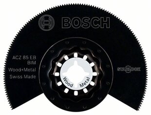 Полотно для многофункциональных инструментов Bosch BIM ACZ 85 EB древесина, металл 85 мм [2608661636) цена и информация | Механические инструменты | hansapost.ee