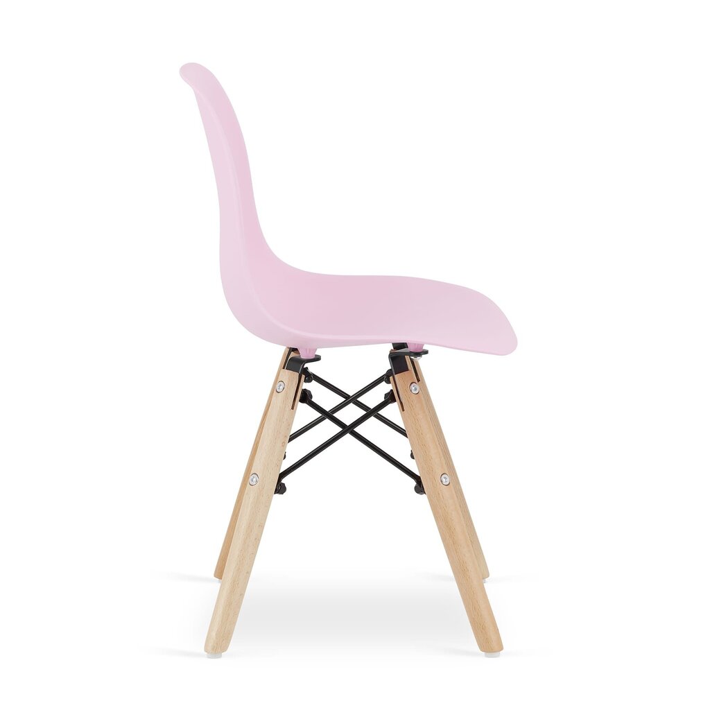 4-lastetooli komplekt Zubi, roosa hind ja info | Lauad ja toolid lastele | hansapost.ee