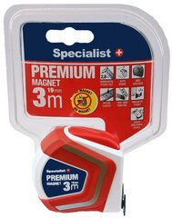 Mõõdulint Specialist+ Premium, 3 m x 19 mm hind ja info | Käsitööriistad | hansapost.ee