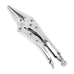 Long Nose Locking Pliers 9" Deli Tools EDL20015B (silver) hind ja info | Käsitööriistad | hansapost.ee